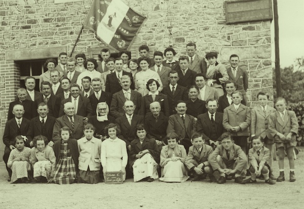 Classes 6, photo prise en 1956